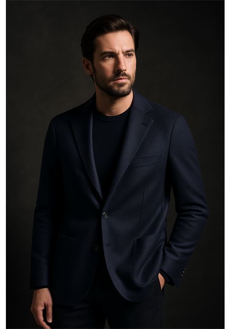 Giacca Monopetto Blu Barba Easy Mono da Uomo  Eleganza Leggera in Lana BARBA | GIACCHE | EASY MONO L.P.89